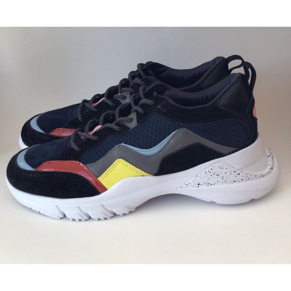 NEW ZARA TRF Woman Platform Multicolor Fashion Trainers/Sneakers (Size 42/US 11) - Picture 4 of 10